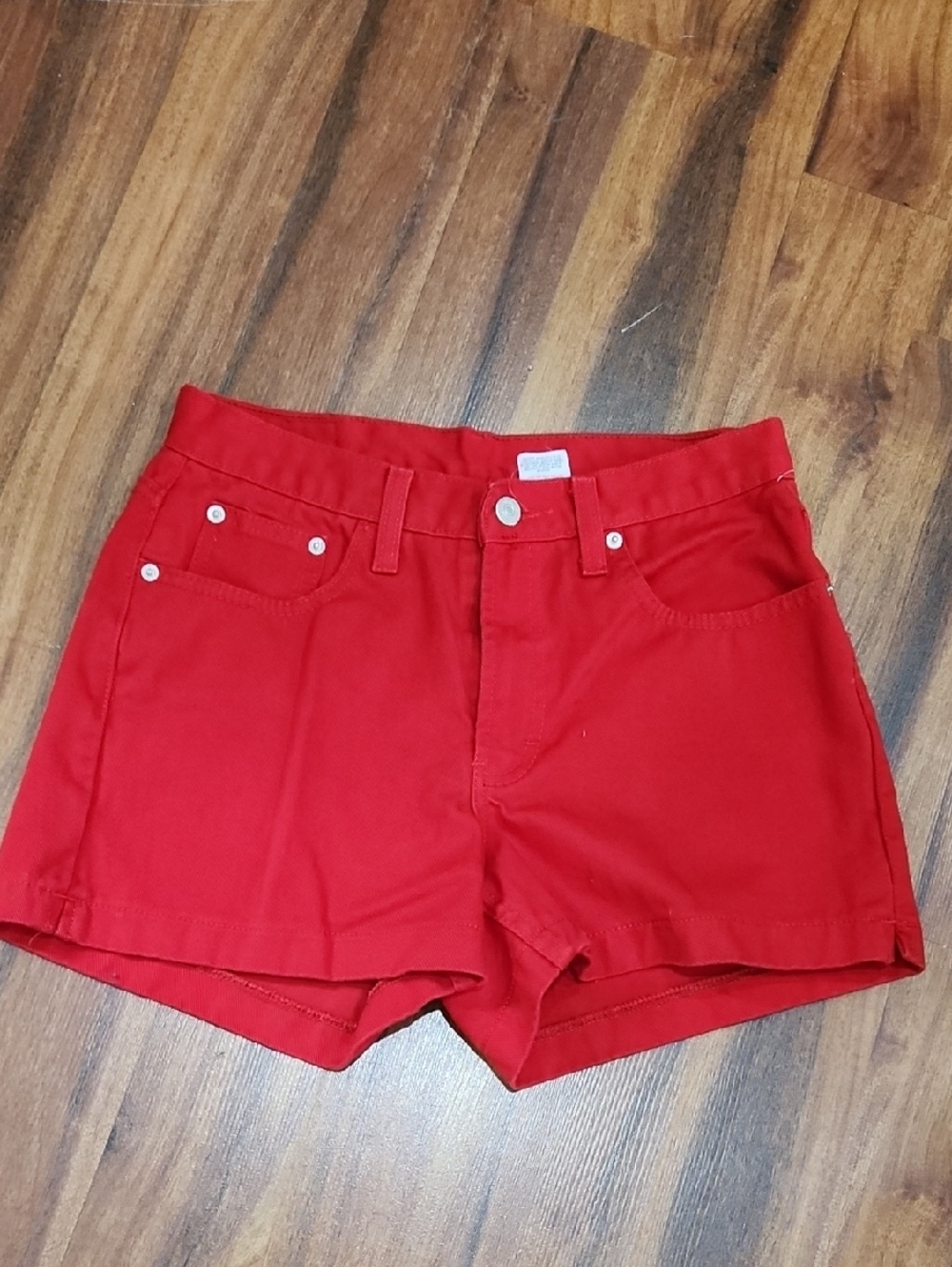 Vintage EUC Red 90's Denim Jordache Shorts